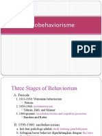 Neobehaviorisme Baru