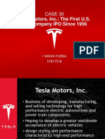 CASE 30 Tesla Motors