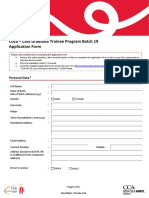 GTP 19 - Application - Form