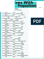 Adjectives + Prepositions 3