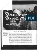 Nettl. Music of The Middle East PDF