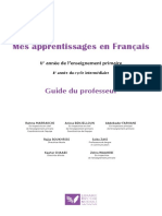 Guide Mes-apprentissages-en-Français Français 6AP PDF