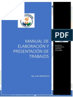 Guía de Presentación de Trabajos - Ing. Ballesteros PDF