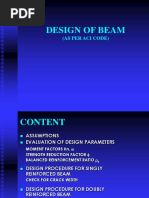 Design of Beam-Aci-11-01-05