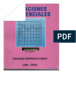 Eduardo Espinoza Ecuaciones Diferenciales Solucion PDF