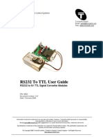 RS232 To TTL Converter