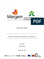 Manual - UFCD 4742 - Manutenção de Equipamentos - Princípios Básicos