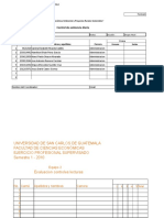 Control de Asistencia