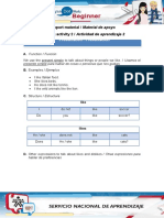 Support material for learning activity 2 on likes and dislikes