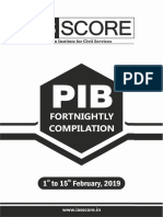 PIB - 1 To 15 Feb, 2019 PDF