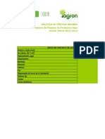 Formulario de Reporte Productores - Importadores de Fertilizantes y Plaguicidas