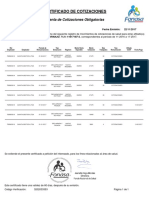 Certificado de cotizaciones de salud 2017