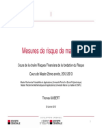 Mesure de Risque de Marché PDF