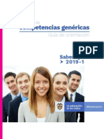 Guia de Orientacion Modulos de Competencias Genericas Saber Tyt 2019-1