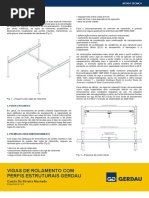 Vigas de Rolamento Com Perfis Estruturais Gerdau. Camila Da Silveira Machado Engenheira Civil Perfis Estruturais Gerdau Artigo Técnico 1.