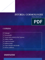 Istoria Cosmologiei
