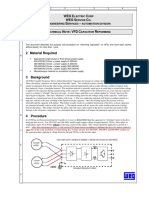 WEG E C WEG S C - E S - T N: VFD C R 1 Purpose: Lectric ORP Ervice O Ngineering Ervices Automation Division