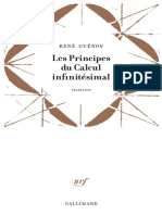 [Tradition] René Guénon - Les principes du calcul infinitésimal (1946, 2016, Gallimard).pdf