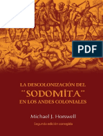MICHAEL J. HORSWELL - La descolonización del sodomita en los andes coloniales.pdf