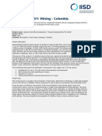 Case Study Colombia Mining