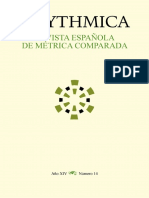 Metrica y Edicion Del Verso