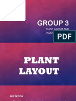 Group 3: Plant Layout and Industrial Safety