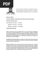 Laboratório Etnografia e Trabalho de Campo