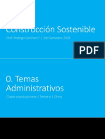 Construcción Sostenible: Introducción al Curso