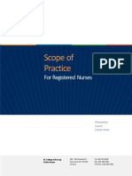 Scope of Practice: For Registered Nurses