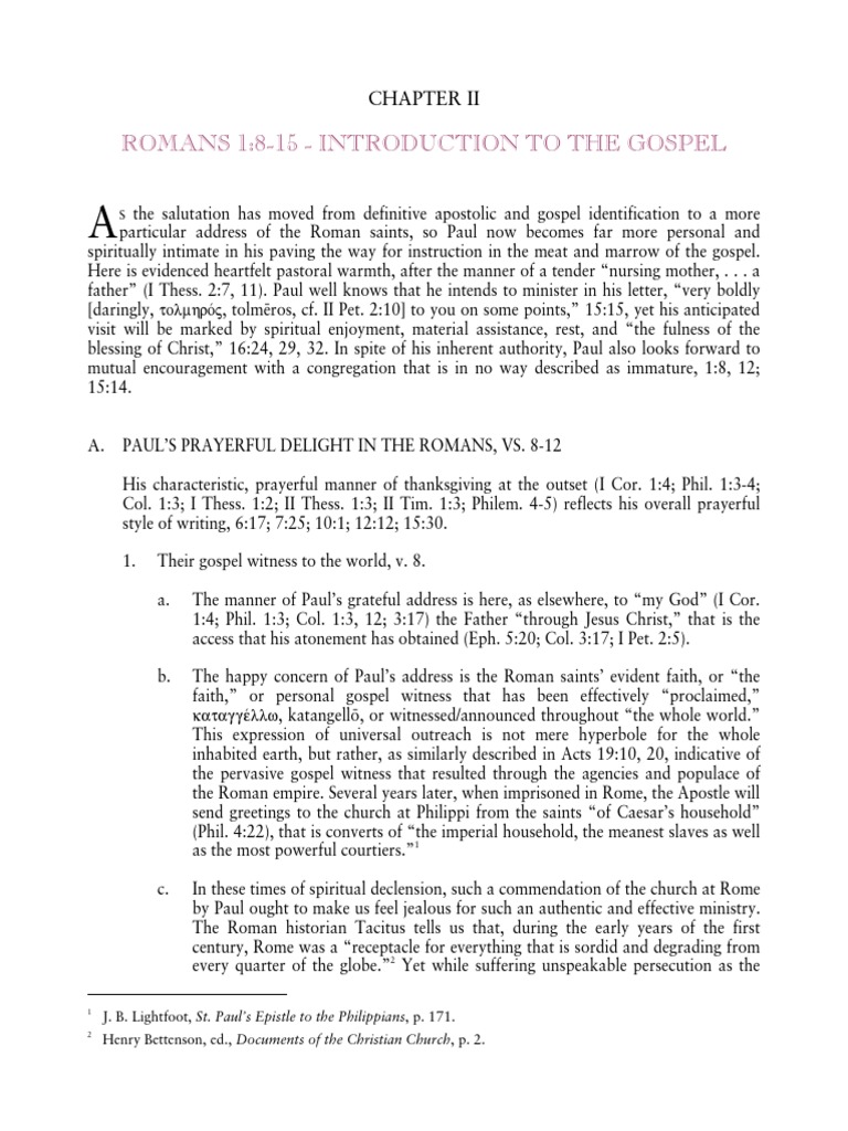 Romans DR Martyn Lloyd Jones 23 35 PDF Sola Fide