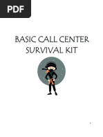 Basic Call Center Survival Kit