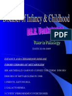 Infancy & Childhood Diseases