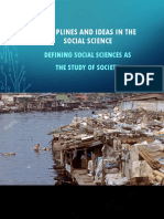 Disciplines and Ideas in The Social Science: Defining Social Sciences As The Study of Society