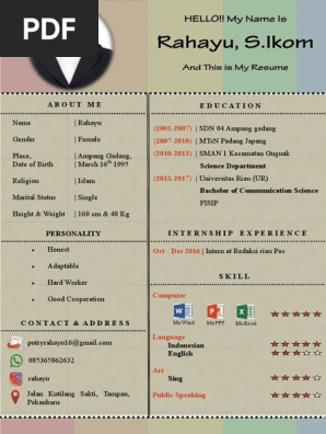 good cv