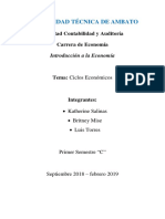 Fases de Ciclos Económicos