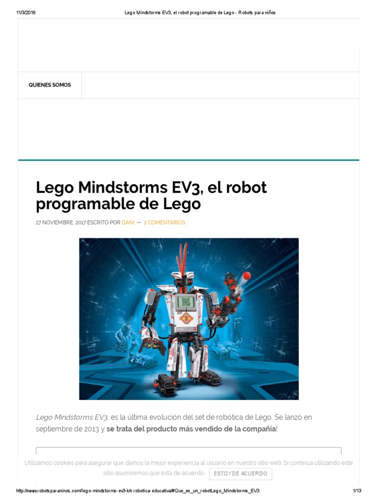 lego mindstorms ev3 carrefour