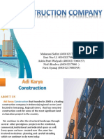 Presentation of Construction