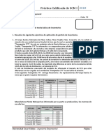 Práctica Calificada de SCM I: Resuelva en Función A La Teoría Básica de Inventarios