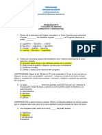 Prueba escrita concurso de méritos preguntas y respuestas poderes públicos Colombia