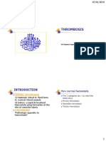 Thrombosis PDF