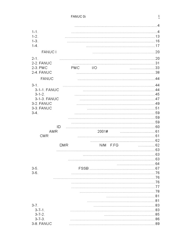 Fanuc 0i数控系统维修与实践 Pdf