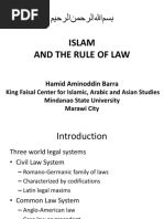 Islam and The Rule of Law