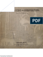 Manual de Tésis en Arquitectura - Carmen B. Smith PDF