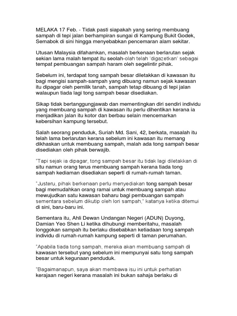 Sampah  PDF