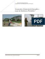 Manual de Prevención y Extinción de Incendio y Uso y Manejo de Extintores Portátiles