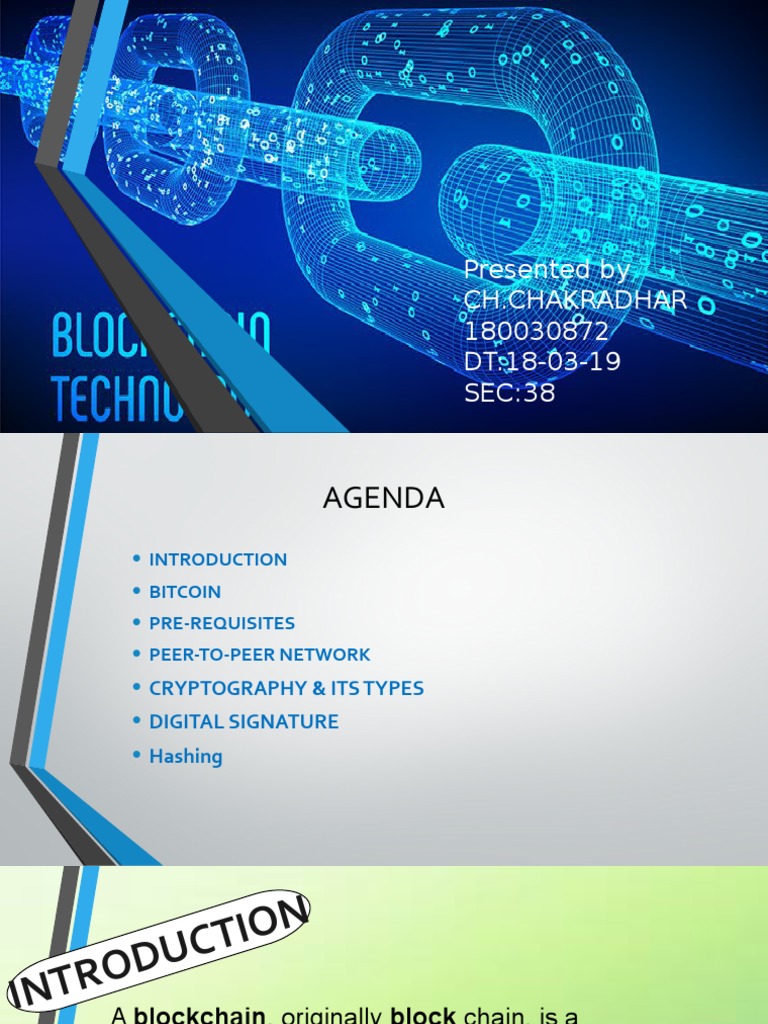 Block Chain Technology | PDF