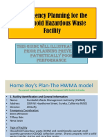 Whitner, Contingency Planning For The Household Hazardous Waste Facility