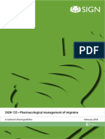 SIGN 155 - Pharmacological Management of Migraine: A National Clinical Guideline February 2018