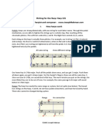 Writing For The Harp - Harp 101 PDF