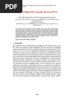 Design of Digital PID Controller Based On FPGA: Shi-Kui XIE, Sheng-Nan JI, Jie-Tao WU, Pei-Gang LI and Chao-Rong LI